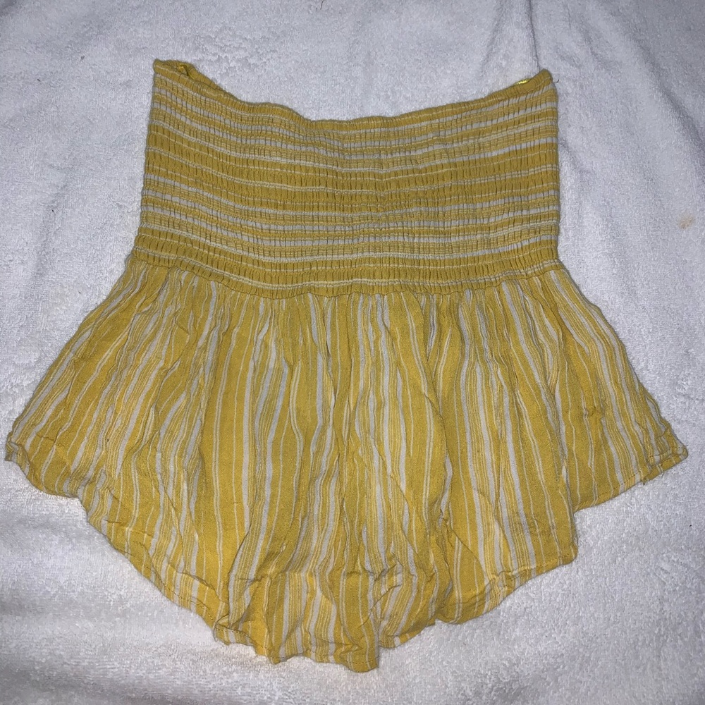 Nordstrom Yellow Tube Top
